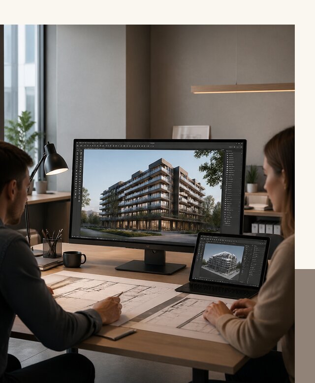 3D визуализация архитектуры и объектов строительства в Выксе