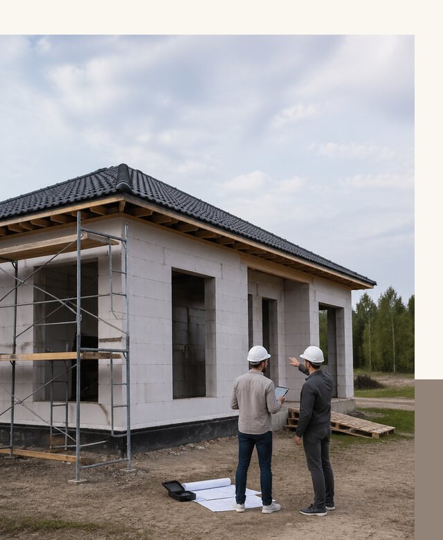 Проектирование одноэтажных домов из газобетона в Выксе